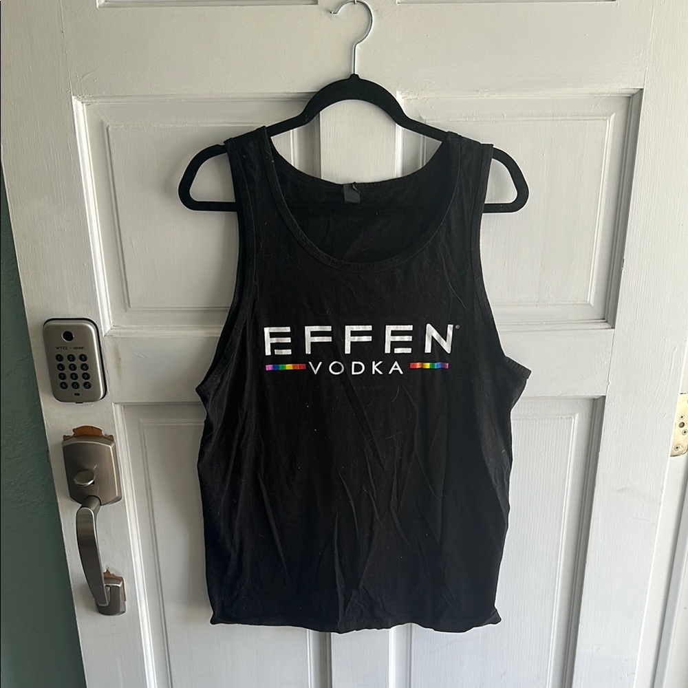 District Black Sleeveless Relaxed Tank Top